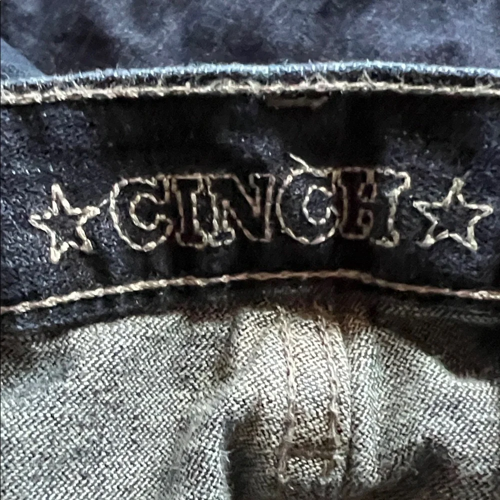 Cinch Men's Dark Blue Jeans silver label straight 36x34 - Picture 3 of 5